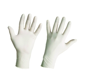 Červa Rukavice jednorázové LATEX bílé 101124