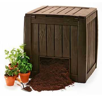 Curver 231600 Kompostér DECO s podstavcem 340L