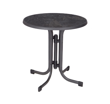 Dajar PIZARRA zahradní stůl kovový - o 70cm 127/6