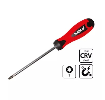 Dedra 06A032 Šroubovák Torx T8x80mm, CrV