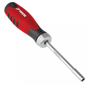 Dedra 06A050 Ráčnový šroubovák s bity 12v1, ocel CrV