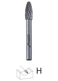 Dedra 07F670 fréza plamenný otřep H