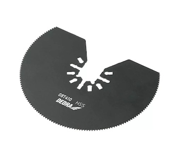 Dedra 08T410 Půlkruhový kotouč na kov HSS,prům.80mm,zuby 1,25mm