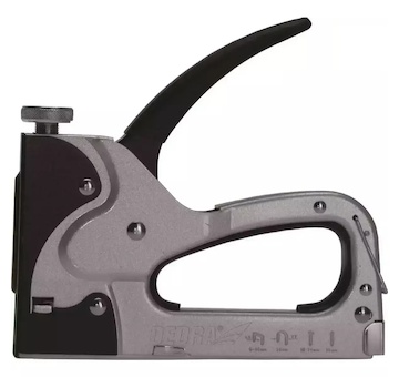 Dedra 11Z003 Sponkovačka čalounická 4v1 6-14mm, regulace síly