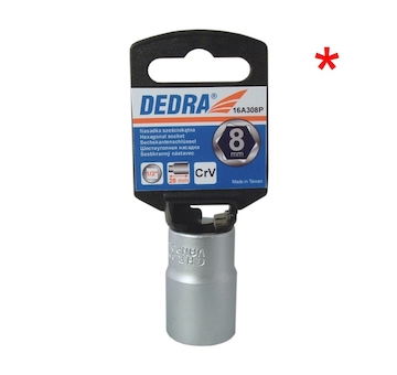 Dedra 16A309P Nástrčná hlavice, šestihran 1/2