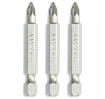 Dedra 18A07S03 Sada šroubovacích bitů Pozidriv PZ1/2/3x50mm, blistr