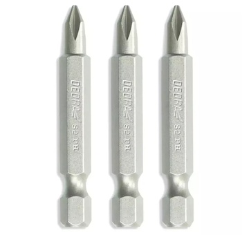 Dedra 18A07S04 Sada šroubovacích bitů Phillips PH1/2/3x50mm, blistr