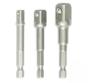 Dedra 18A1003 Sada adaptérů pro nástavce 3 ks: 1/2