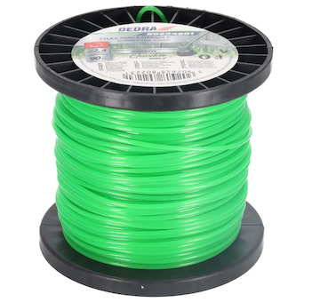 Dedra 80Z24901 Řezná struna kulatá 2,4mm x 90m, cívka