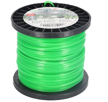 Dedra 80Z24902 Řezná struna čtverec 2,4mm x 90m, cívka