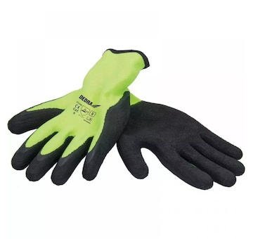 Dedra BH1007R10 Ochranné rukavice latexové, zpěněný latex, vel.10