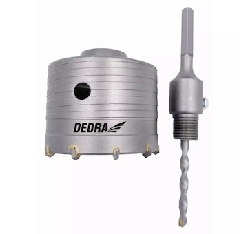 Dedra DED1507-X Korunkový vrták 100mm s úchytem HEX