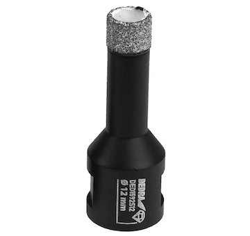 Dedra DED1592S12 Diamantová korunka Vacuum brazed M14, 12mm