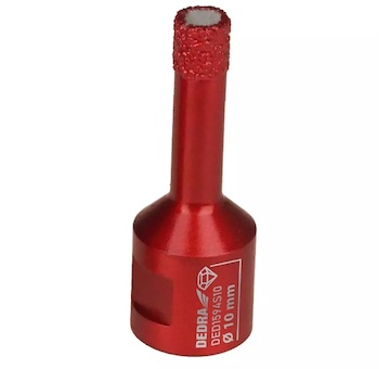 Dedra DED1594S10 Diamantová korunka Vacuum brazed M14, 10mm