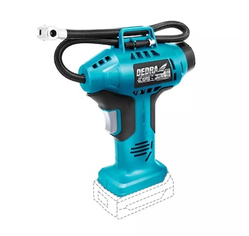 Dedra DED7078 Pistolový kompresor 11 barů,18V