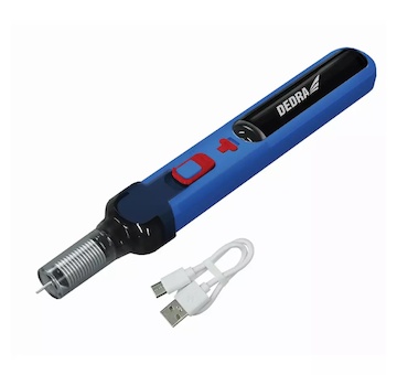 Dedra DED7545 Odporová pájka 4V 2,0Ah, bezdrátová USB