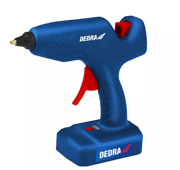 Dedra DED7558 Tavná lepicí pistole 60 W, 11.2 mm, 12 V, bezdrátová