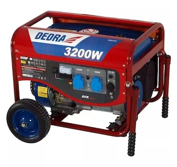 Dedra DEGB3600K Elektrocentrála 3,2/2,8KW