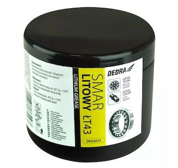 Dedra DEGS072 Mazivo LT 43, 0,5 kg plechovka