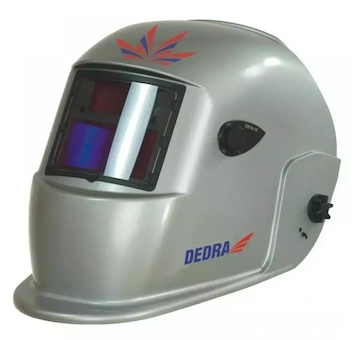 Dedra DES003 Svářecí helma 2-funkce průhled: 98x43mm, 2 senzory