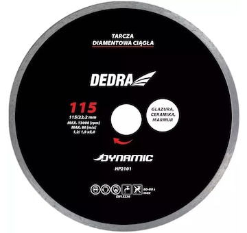 Dedra HP2101 Kotouč diamantový 115/22,2mm Dynamic