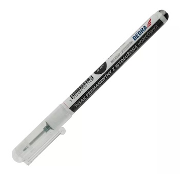 Dedra M89Z11 Technické permanentní pero s prodlouženým hrotem černé 1 ks
