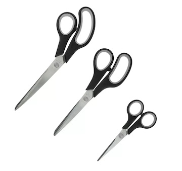 Dedra M9210 Nůžky sada 3 ks: 140 mm, 215 mm, 245 mm
