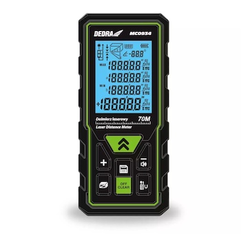 Dedra MC0934 Laserový dálkoměr 70m