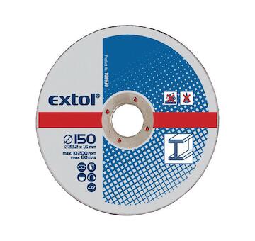 EXTOL CRAFT 106910 kotouče řezné na kov, 5ks, O 115x1,6x22,2mm