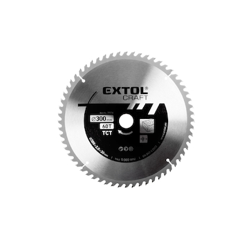 EXTOL CRAFT 19116 kotouč pilový s SK plátky, O 300x3,0x30mm, 60T