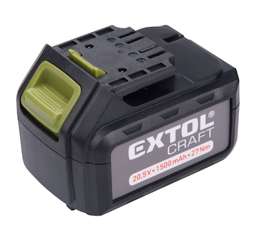 EXTOL CRAFT 402440E baterie akumulátorová, 20V Li-ion, 1500mAh