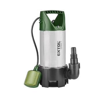 EXTOL CRAFT 414162 čerpadlo ponorné nerezové na znečištěnou vodu, 1100W, 15000l/h