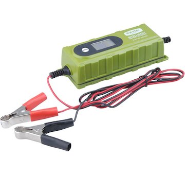 EXTOL CRAFT 417300 autonabíječka 6stupňová s LCD, řízená mikroprocesorem, 6/12V, 3,8A