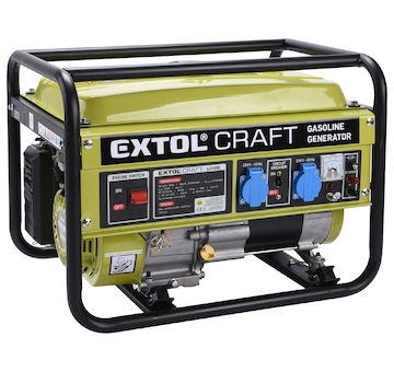 EXTOL CRAFT 421000 elektrocentrála benzínová, 6,5HP/2,8kW