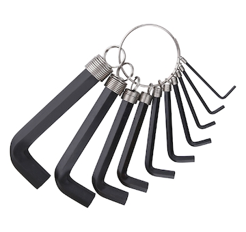 EXTOL CRAFT 6612 L-klíče IMBUS, sada 10ks, 2-14mm