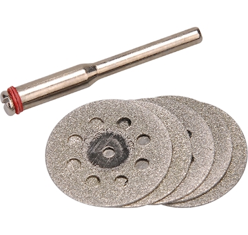 EXTOL CRAFT 73421 kotouče diamantové, na přímou brusku, sada 6ks