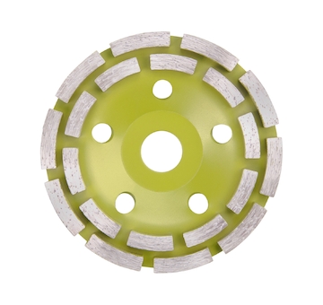 EXTOL CRAFT 903025 kotouč diamantový brusný dvouřadý, O 125x22,2mm
