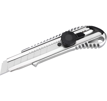 EXTOL CRAFT 955000 nůž ulamovací celokovový s výstuhou, 18mm