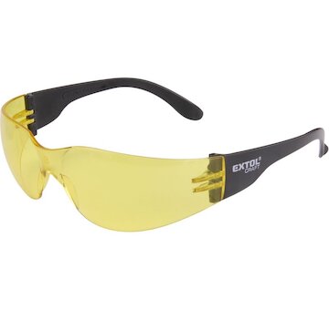 EXTOL CRAFT 97323 brýle ochranné žluté, žluté, s UV filtrem