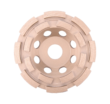 EXTOL INDUSTRIAL 8703121 kotouč diamantový brusný dvouřadý, O 115x22,2mm