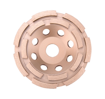 EXTOL INDUSTRIAL 8703122 kotouč diamantový brusný dvouřadý, O 125x22,2mm