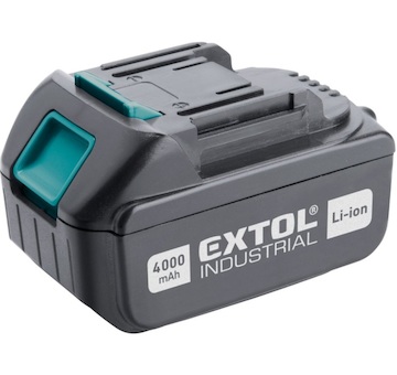 EXTOL INDUSTRIAL 8791115B baterie akumulátorová 18V, Li-ion, 4000mAh