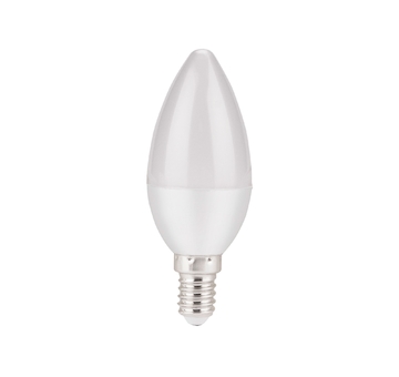 EXTOL LIGHT 43021 žárovka LED svíčka, 410lm, 5W, E14, teplá bílá