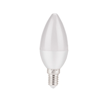 EXTOL LIGHT 43021 žárovka LED svíčka, 410lm, 5W, E14, teplá bílá