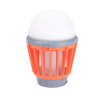 EXTOL LIGHT 43131 lucerna turistická s lapačem komárů, 180lm, USB nabíjení, 3x 1W LED