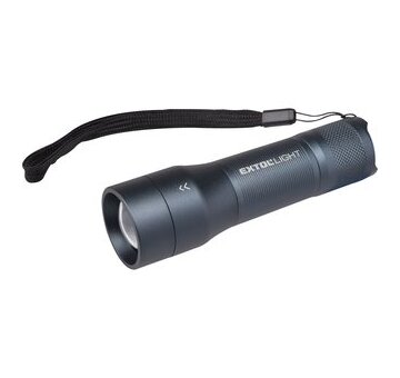 EXTOL LIGHT 43153 svítilna, zoom, celokovová, 250lm, CREE XPG