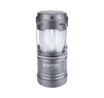EXTOL LIGHT 43158 lucerna teleskopická LED, 75lm/plamen