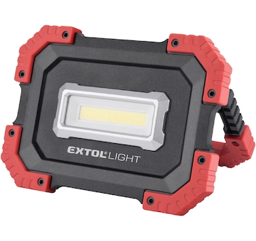 EXTOL LIGHT 43272 reflektor LED, 1000lm, USB nabíjení s powerbankou, Li-ion