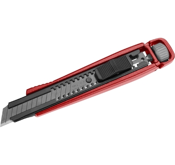 EXTOL PREMIUM 4780023 nůž ulamovací celokovový s výztuhou, 18mm, Auto-lock, SK2