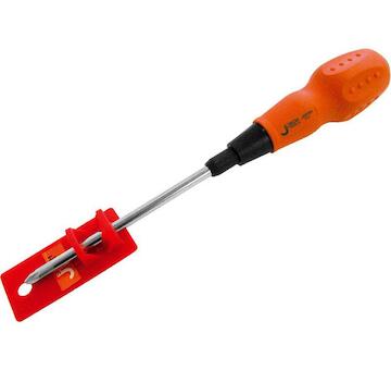 EXTOL PREMIUM 55032 šroubovák křížový pozidriv, PZ 1x100mm, CrV